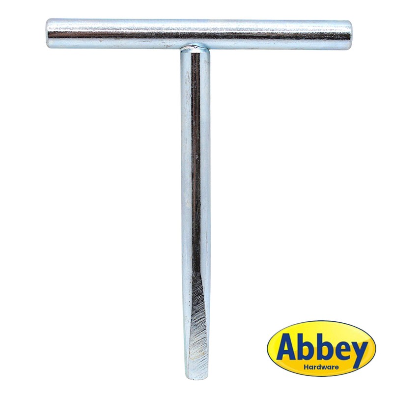 Abbey Hardware Budget Key Tapered Square T Bar for 6.5mm