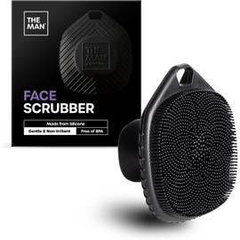 Limpiador facial de silicona Vanibiss The Man Scrubber para una exfoliación suave