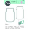 Sizzix Framelits Die 664890 Jar Set 2 Pack