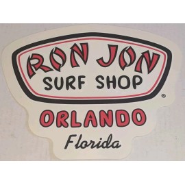 Ron Jon Surf Shop NEW Ron Jon Surf Shop ORLANDO Sticker Decal
