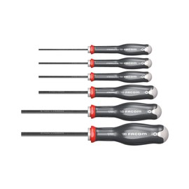 Facom ATWHH.JT6 Set of 6 PROTWIST Screwdrivers with Hexagonal Socket