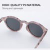 ZENOTTIC Sunglasses Polarised Round Retro Classic UV 400 Protection Vintage