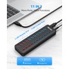 Powered USB 3.0 Hub, Wenter 11-Port Hub Splitter (7 Faster