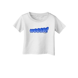 TOOLOUD Onomatopoeia Woosh Infant T-Shirt - White - 18Months