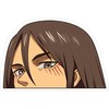 5” Eren Yeager 2 Attack on Titan Anime Peeker Decal