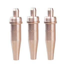 0-1-101 Acetylene Cutting Tips Compatible with Victor Style Heavy Duty Torch,Pack of 3