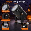 USB Rotating Holiday Projector Light for Festive Decor – LED