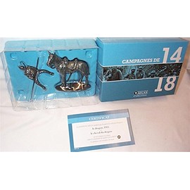 atlas editions world war 1 WW1 dragoon guard on horseback 1914 figure 1:24 scale diecast model