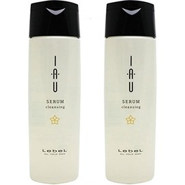 Lebel iau SERUM Serum Cleansing Shampoo, 6.8 fl oz (200 ml) x 2 Pieces