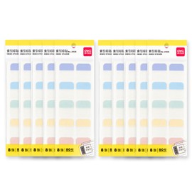 Deli Transparent Sticky Notes Index Tabs Page Markers Book Morandi Sticky Tabs Flags Index Tabs Flags Clear Sticky Notes Book Tabs Annotating Books Mini Memo Stickers 28mm*25mm 800 Sheets (S)