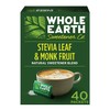 Whole Earth Sweetener, Nature Sweet Stevia and Monk Fruit Blend,
