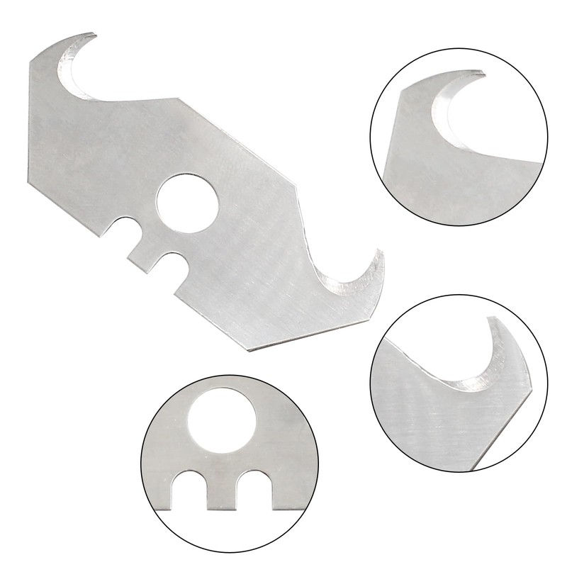 Coufce 30 pcs Hook Blade Utility Knife Blades Super Sharp
