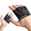 RYMNT Minimal Workout Gloves,Short Micro Weight Lifting Gloves Grip Pads