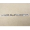 Toyota OEM Silver Rear HIGHLANDER Letter Emblem Badge Fit 2020-2022