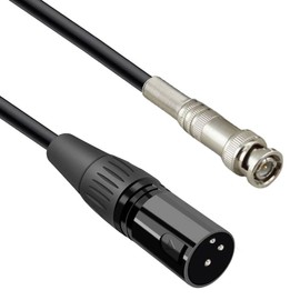 ipovoq bnc xlr convert bnc to xlr cable speaker cable xlr convert cable bnc convert 1M xlr canon cable xlr cable xlr audio cable 1m (xlr Male)