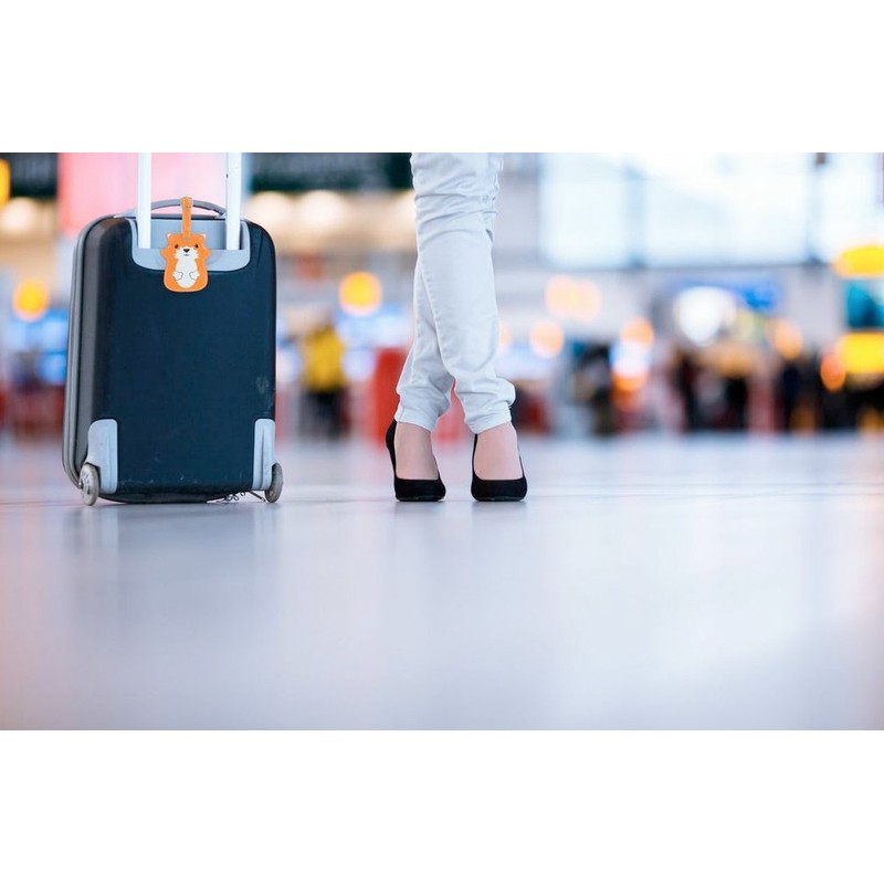 Kikkerland Luggage Fox Tag