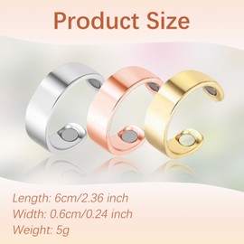 Anti Snoring Ring, Stop Snoring Aids for Men Women, Sleep Apnea Mouthpiece for Good Sleep