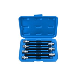Laser 6995 Extra Long Hex Socket Bit Set 3/8"D 7pc