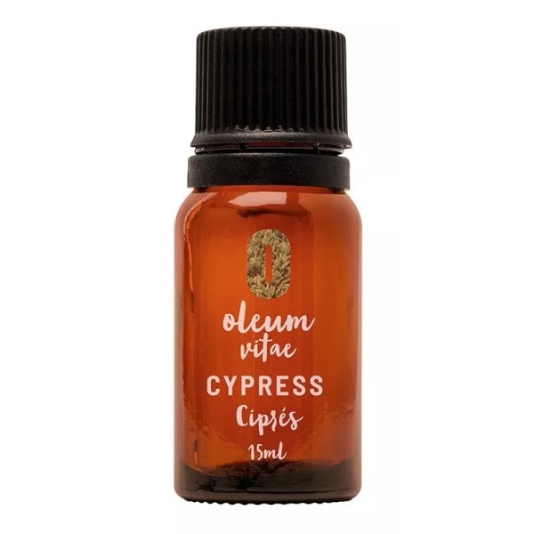 Oleum Vitae Aceite Esencial De Ciprés 100% Puro Y Orgánico 15ml