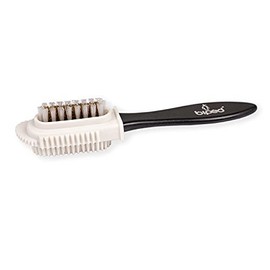 Suede Brush - Suede Brush with Handle - Shoe Brush with Brass, Nylon and Rubber Z2446