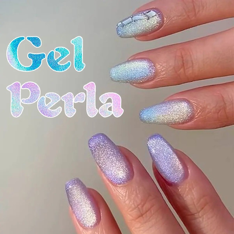 Miss Cherry Gel Semipermanente Efecto Brillo Gama Perla