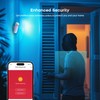 LWOHSI Wireless Home Alarm System with LCD Touch Screen,Smart Home