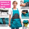 VZA Quick-Unload Harvesting Apron,Gardening for Fruit Picking, Farm Work, Adjustable