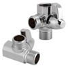 Válvula Desviadora de Cabezal de Ducha G1/2", Válvula Adaptadora en