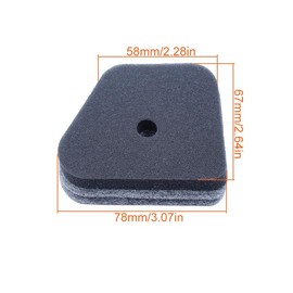 Mtanlo TUNE UP KIT FILTER SPARK PLUG Fit For Stihl FS110R FS130R KM100 FS90 FS90R FS100RX, Air Filter, Spark Plug, Premier Bulb, Fuel Filter