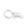 SEIRAA Bus Boss Keychain Bus Driver Gift Drive Safe Jewelry