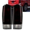 1 Pair Red Smoked Lens Tail Lights Compatible with 97-01