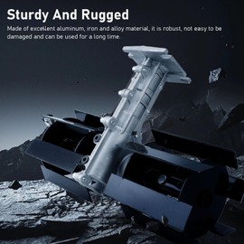 Pssopp Gardens Trenching Wheel, 14cm Straight Blade Design Easy to Operating Improve Working Efficient Lawnmower Weeding Wheel Blade for Garden Tiller (26x9mm)