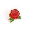 Pinsanity Red Rose Enamel Lapel Pin