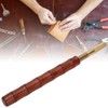 Wooden Handle Edge Oil Pen Brass Edge Dye Roller Applicator