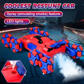 8WD RC Spin Car Gift with Lights and Music, Drift RC Car Cool Birthday Gift & Idea Gift