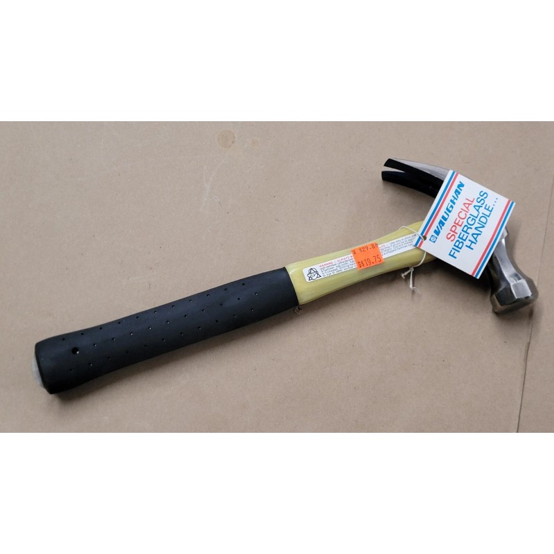 Vaughan NOS Vintage Vaughan FS16 16 Oz Professional Fiberglass Handle