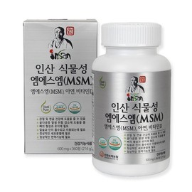 Insan Jukyeom 식물성 엠에스엠(MSM) 무릎 [360정] Plant-based MSM for Knees [360 Tablets]