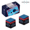 Blue Diamond Billiard Chalk w/Certilogo Protection 2 pcs