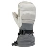 Gordini Men's Standard Cache Gauntlet Mitten, Light Grey/Gunmetal, Small