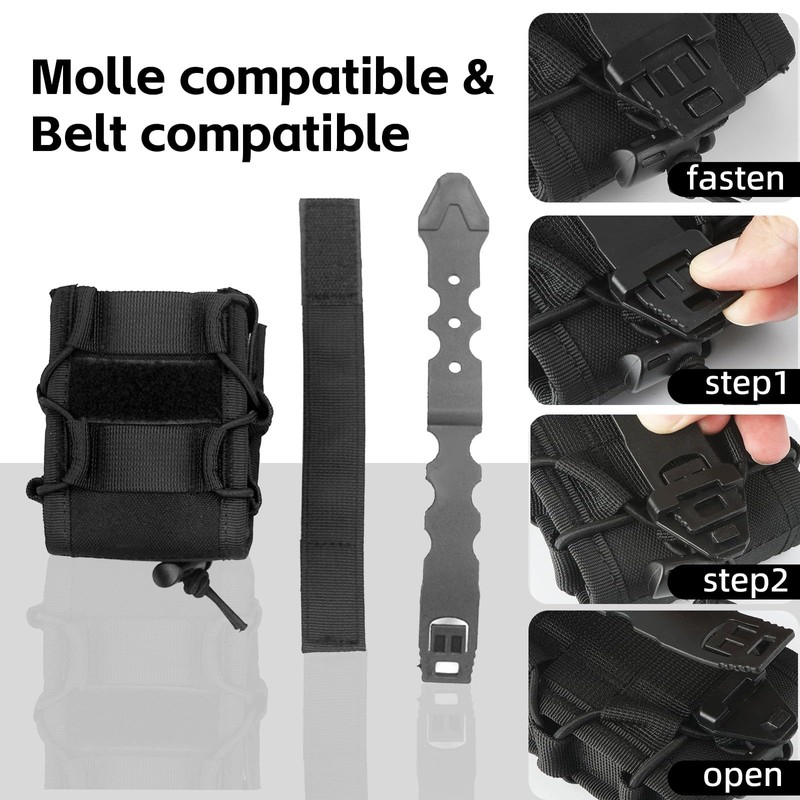 Handcuff Holster for Duty Belt, Handcuff Case Fit Asp/Law Enforcement