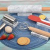 Marble Rolling Pin Holder,Rolling Pin Display Rack,Suitable for Storing Rolling
