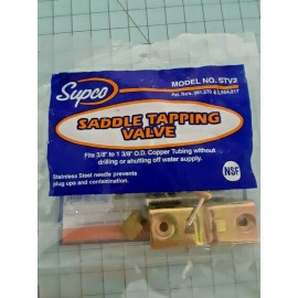 Supco STV2 Saddle Tapping Valve (NEW) 3/8" to 1-3/8" Copper Pipe