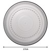 Iittala Kastehelmi Plates and Bowls, Glass, Grey, 17 x 17