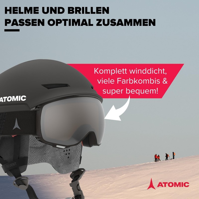ATOMIC Unisex Revent+ All Mountain Ski Helmet, XL (63-65 cm),