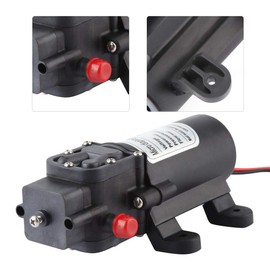 Micro Diaphragm Pump, 24V 60W Mini Electric Water Pump 5L/m Flow Micro Diaphragm Pump 1.5m Suction