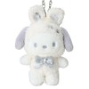 Sanrio 432636 Mascot Charm (Fluffy Snow Rabbit) Pochacco