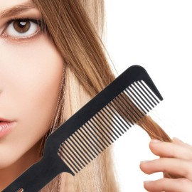 2 Pcs Hair Clipper Cleaning Nylon Brush with 2 Pcs Barber Combs Clipper Blade Cleaning Brush Hairdressing Combs Suitable for Salon and Home