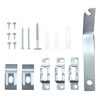 QWORK Frame Lock Security Hanging Kit with T-Head Screws -