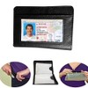 JahyShow 36 Slots Credit Card Holder Wallet Zip Leather Card