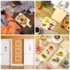 UR URLIFEHALL 10 pcs 10 Styles Wooden Mini Cutting Board